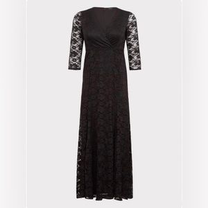 Torrid - Special Occasion Black Lace Gown - Torrid size 14
